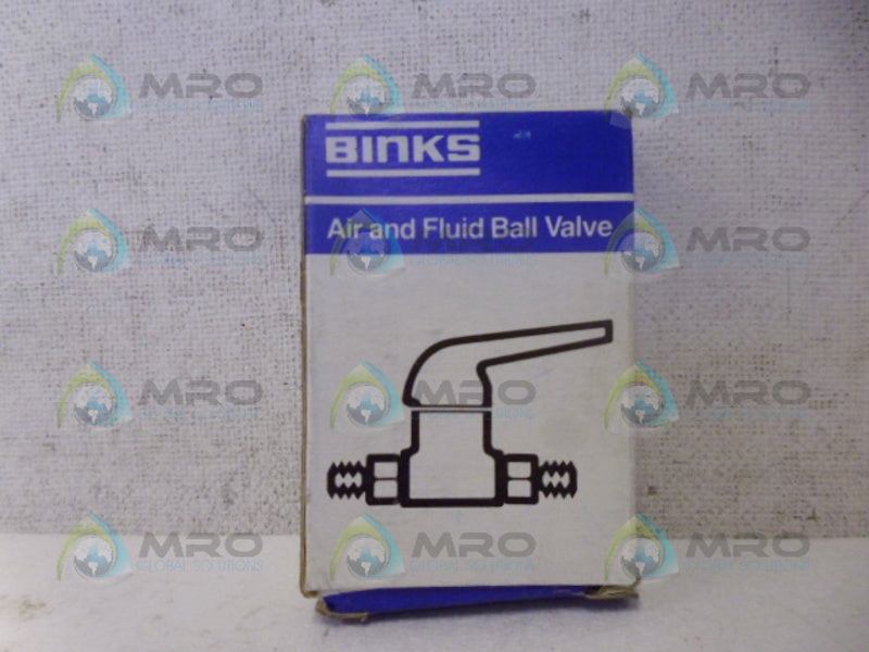 BINKS 72-81712 AIR AND FLUID BALL VALVE  NSMP