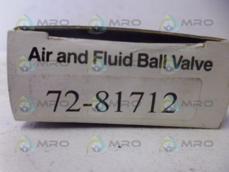 BINKS 72-81712 AIR AND FLUID BALL VALVE  NSMP