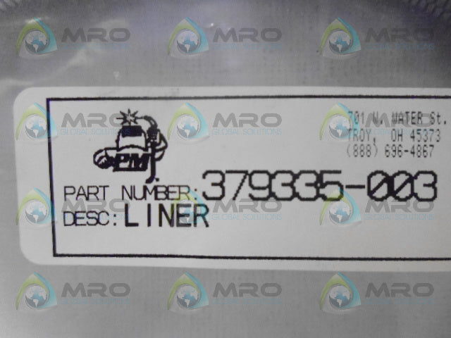 PM 379335-003 LINER SPRING *NEW IN FACTORY BAG*