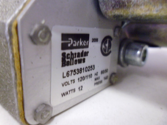 PARKER L6753810253 PNEUMATIC VALVE *NEW IN BOX*