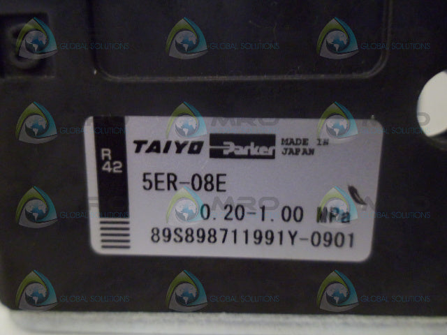 TAIYO 5ER-08E SOLENOID VALVE *NEW NO BOX*