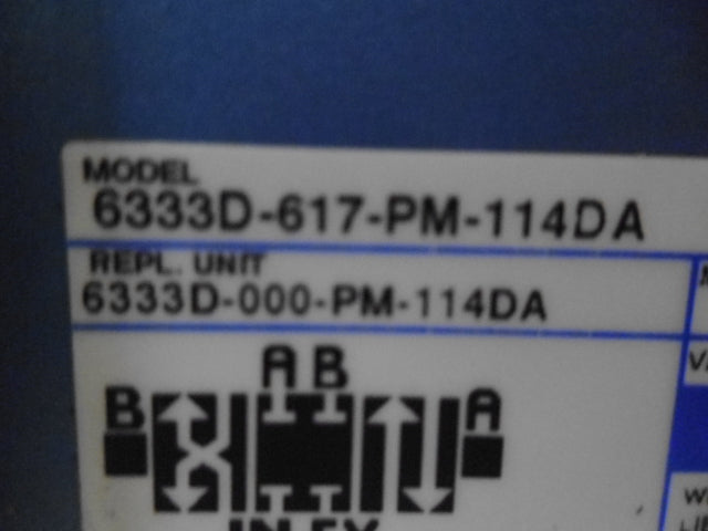 MAC 6333D-617-PM-114DA DIRECTIONAL CONTROL VALVE *NEW IN BOX*