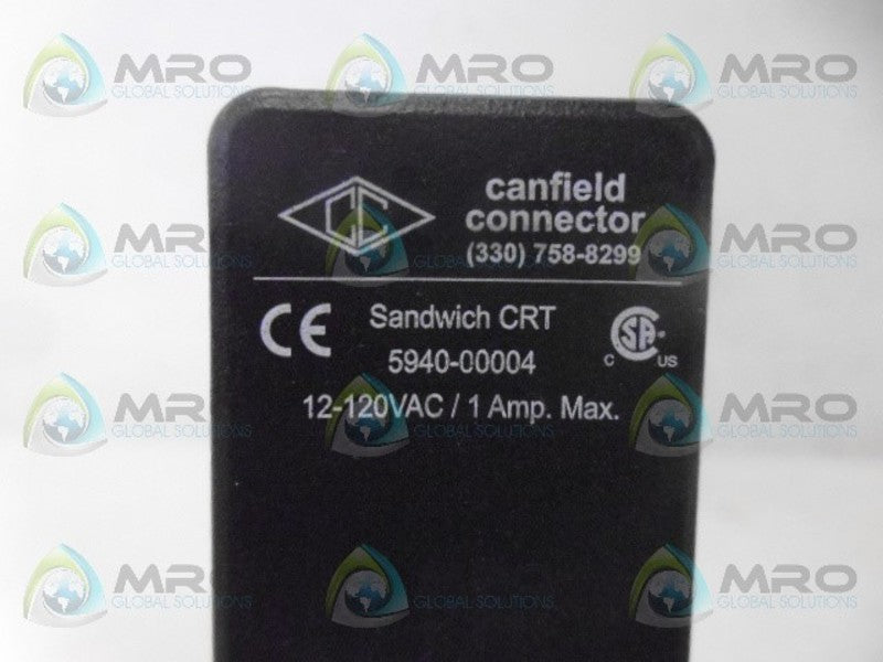 CANFIELD CONNECTOR 5940-00004 TIMER RELAY *NEW NO BOX*