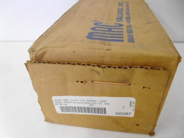 MAC 82A-BA-CKA-TM-DAAP-1DA SOLENOID VALVE *NEW IN BOX*