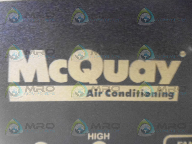 MCQUAY 668003501 NONPROGRAMABLE USER INTERFACE OEM *NEW NO BOX*