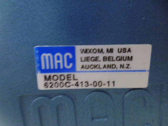 MAC 6200C-413-00-11 SOLENOID VALVE *NEW IN BOX*