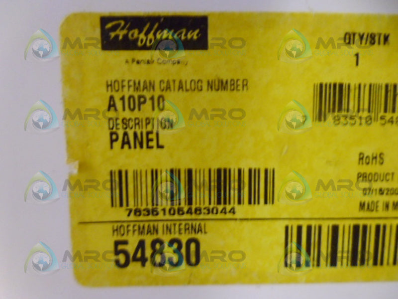 HOFFMAN A10P10 *NEW NO BOX*