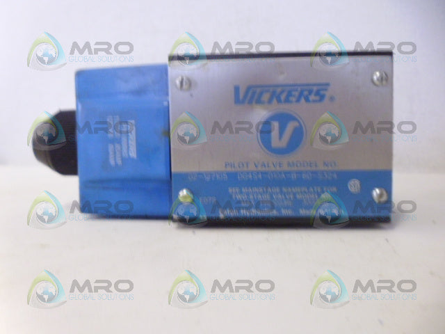 VICKERS DG4S4-010A-B-60-S324 VALVE (AS PICTURED) *NEW NO BOX*