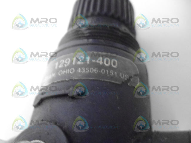 ARO 129121-400 FILTER/REGULATOR (AS PICTURED) *USED*