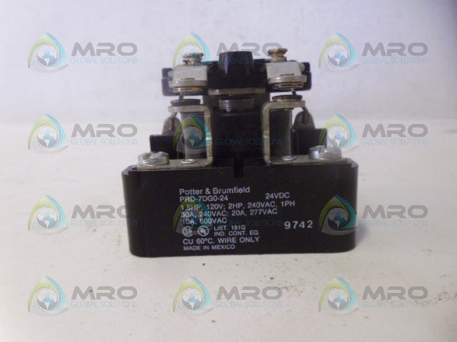 POTTER & BRUMFIELD PRD-7DG0-24 RELAY *NEW NO BOX*