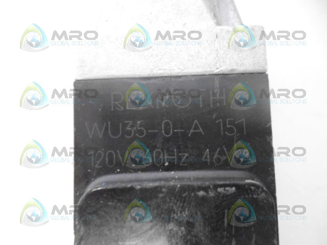 REXROTH WU35-0-A 151 SOLENOID *NEW NO BOX*