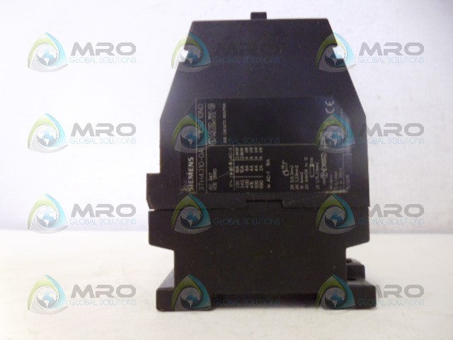 SIEMENS 3TH4310-0A CONTROL RELAY *USED*