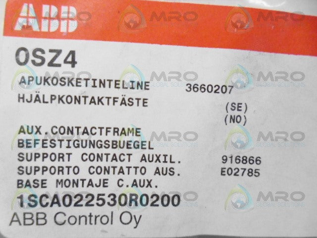 ABB 0SZ4 CONTROL OY *NEW IN FACTORY BAG*