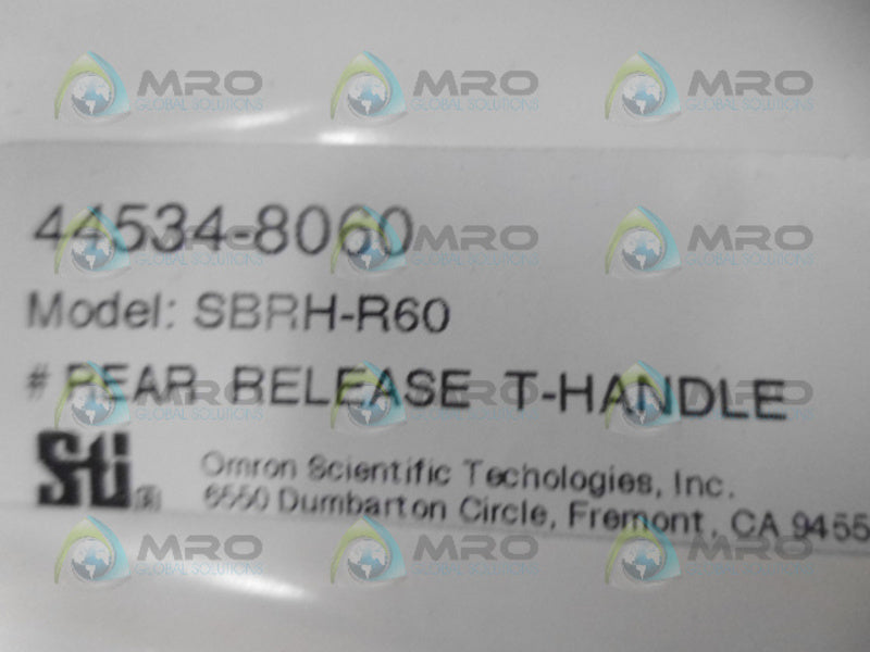 STI SBRH-R60 T-HANDLE *NEW IN FACTORY BAG*