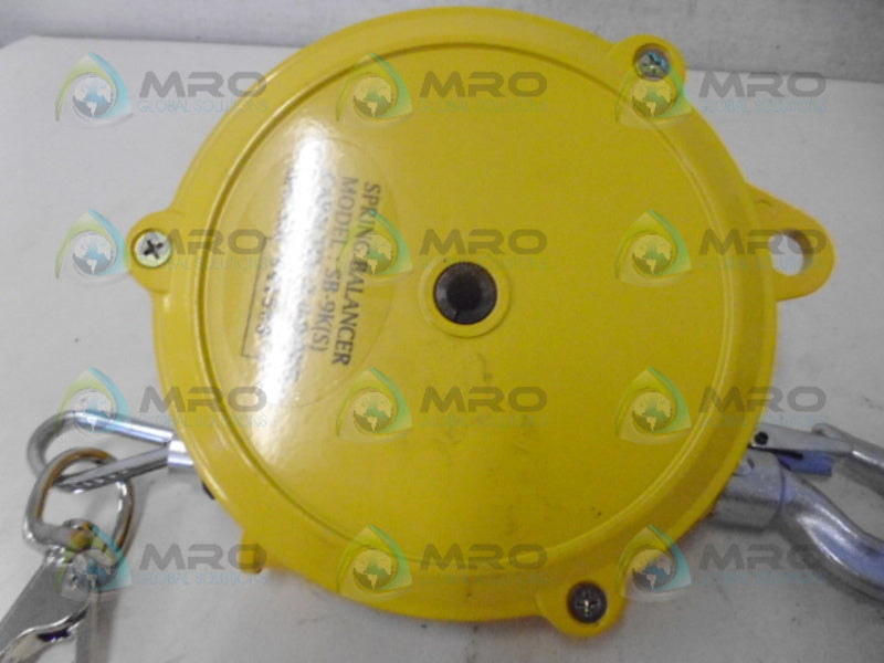 INDUSTRIAL MRO SB-9K(S) SPRING BALANCER *NEW NO BOX*