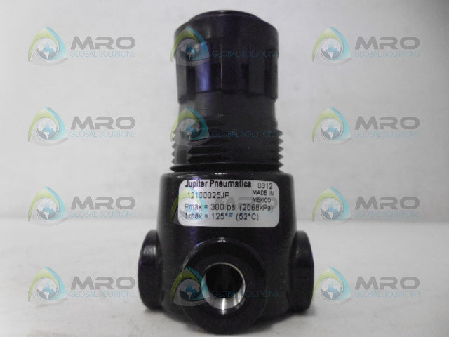 JUPITER PNEUMATICA 12100025JP MINI REGULATOR *NEW IN BOX*