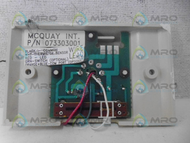 MCQUAY 073303001 SENSOR WALL MOUNT *NEW IN BOX*