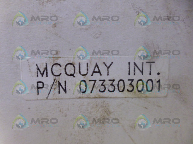 MCQUAY 073303001 SENSOR WALL MOUNT *NEW IN BOX*