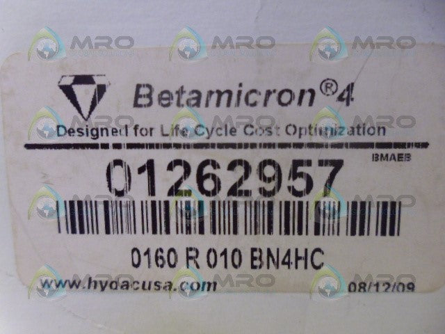 HYDAC 01262957 FILTER *NEW IN BOX*