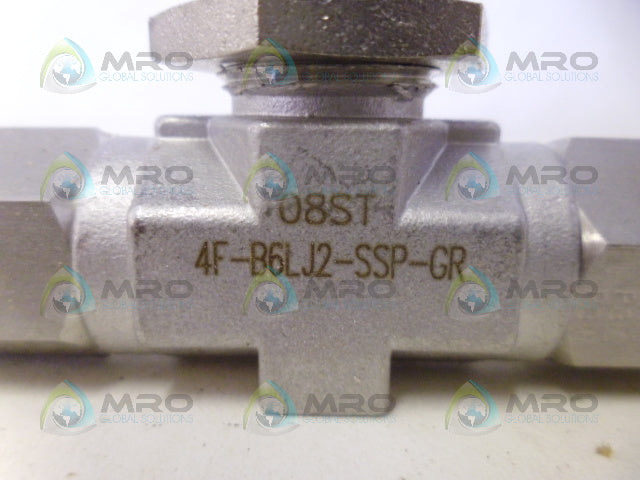 PARKER 4F-B6LJ2-SSP-GR BALL VALE *NEW IN BOX*