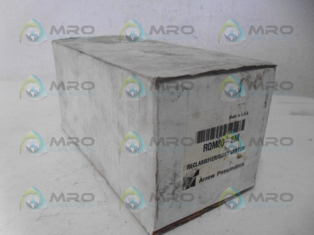 ARROW RQM80-8M RECLASSIFIER QUIET SYSTEMS *NEW IN BOX*