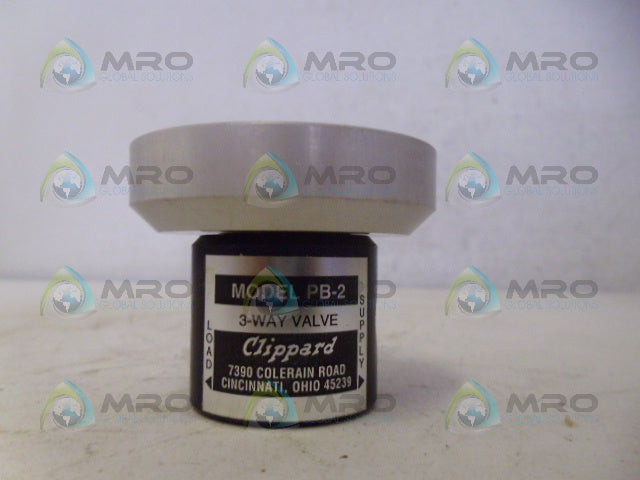 CLIPPARD PB-2-GN 3-WAY VALVE *NEW IN BOX*
