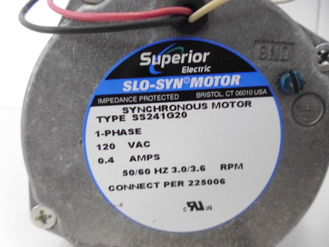 SUPERIOR ELECTRIC SS241G20 SYNCHRONOUS MOTOR *NEW NO BOX*