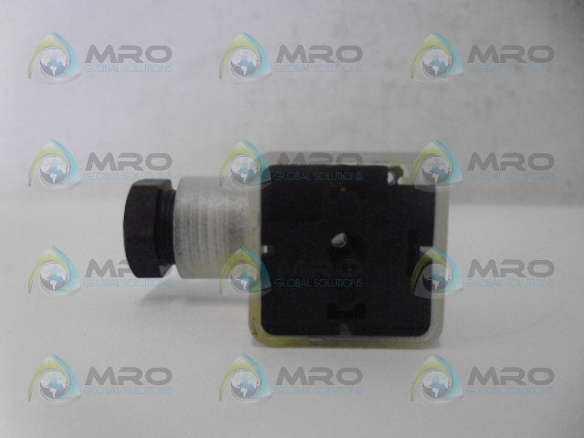 HIRSCHMANN GDML-2016-LED-24-HH SOLENOID VALVE CONNECTOR *NEW NO BOX*