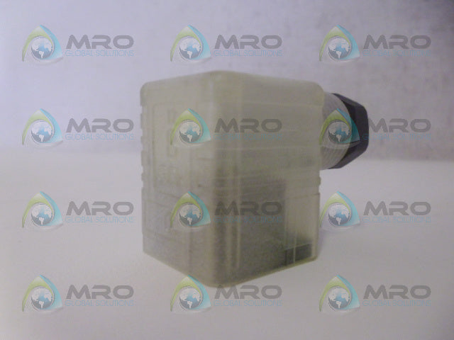 HIRSCHMANN GDML-2016-LED-24-HH SOLENOID VALVE CONNECTOR *NEW NO BOX*
