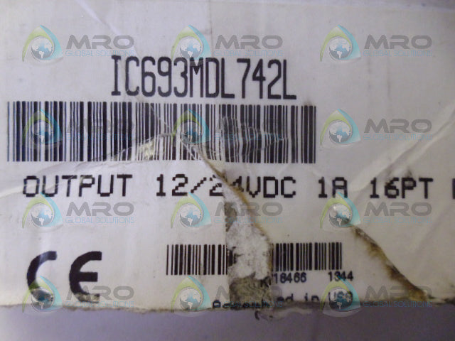 GE FANUC IC693MDL742L OUTPUT MODULE *NEW IN BOX*