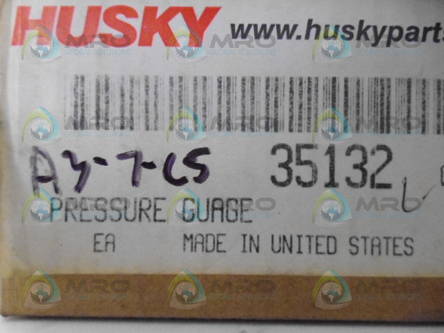 HUSKY 35132 PRESSURE GUAGE 3000PSI *NEW IN BOX*