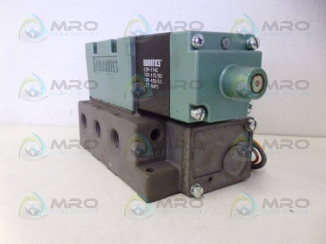 NUMATICS 553SA43AK000030 SOLENOID VALVE *USED*