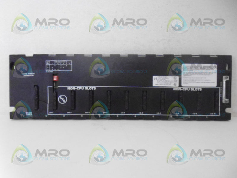 GE FANUC IC693CHS392H 10-SLOT EXPANSION RACK *USED*