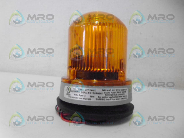 EDWARDS 125STRNA1248D STROBE LIGHT (AMBER) *NEW NO BOX*