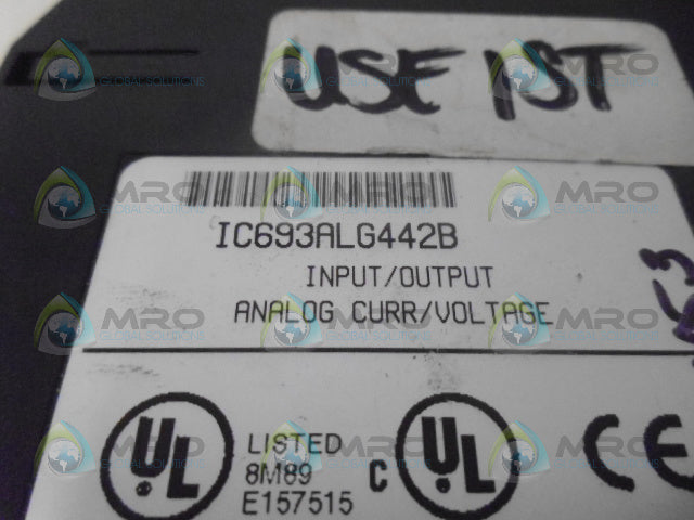 GE FANUC IC693ALG442B I/O MODULE (AS PICTURED) *NEW NO BOX*
