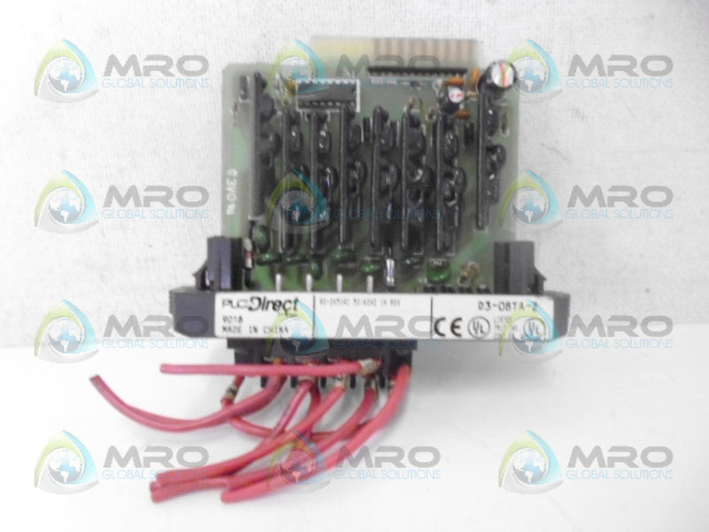 PLC DIRECT D3-08TA-2 OUTPUT MODULE *USED*