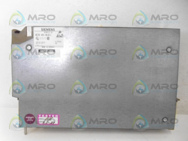 SIEMENS SIMATIC S5 6ES5491-0LB11 ADAPTER CASING *USED*