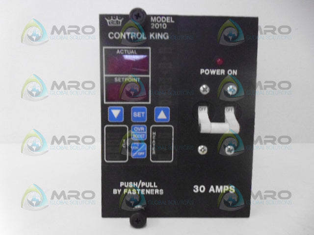 CONTROL KING 102-660 MODEL 2010 TEMPERATURE CONTROL *USED*