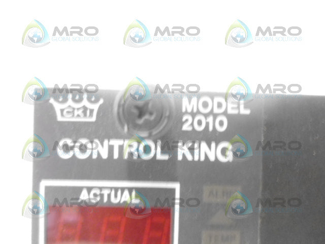 CONTROL KING 102-660 MODEL 2010 TEMPERATURE CONTROL *USED*