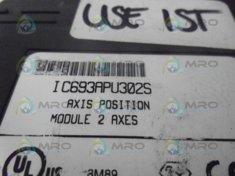 GE FANUC IC693APU302S POSITION MODULE *NEW NO BOX*