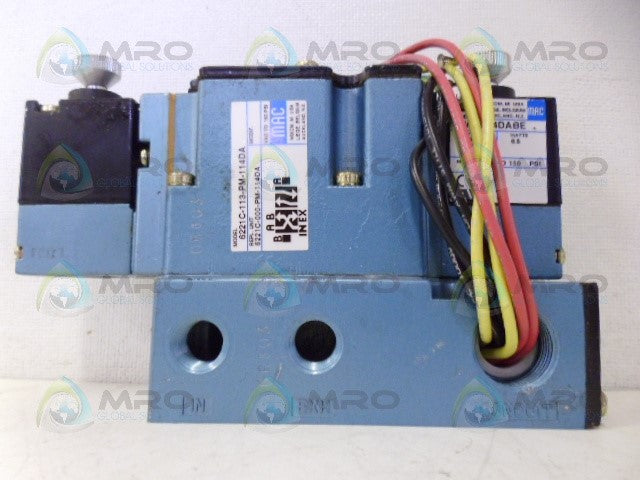 MAC 6221C-113-PM-114DA SOLENOID VALVE *NEW NO BOX*