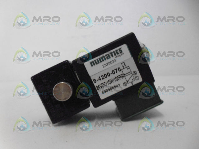 NUMATICS 9-4200-070 SOLENOID VALVE *NEW NO BOX*