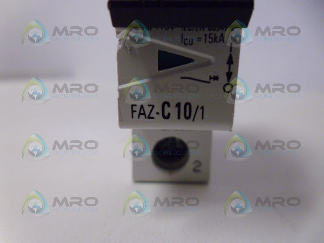 EATON FAZ-C10/1 CIRCUIT BREAKER *NEW NO BOX*