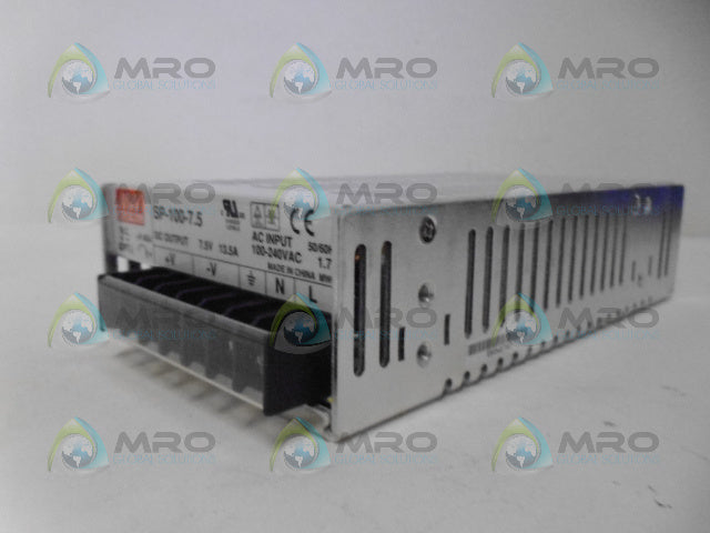MEANWELL SP-100-7.5 POWER SUPPLY *NEW IN BOX*