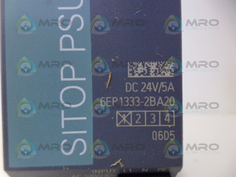 SIEMENS SITOP PSU100S 6EP1333-2BA20 POWER SUPPLY  *NEW IN BOX*