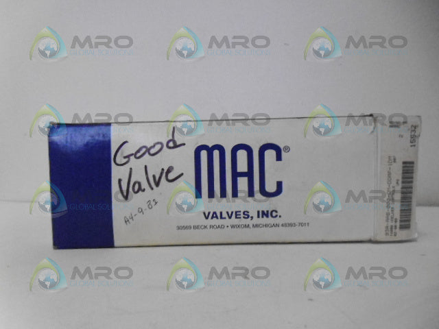 MAC 93A-AAB-000-DM-DDAP-1DM VALVE (IN BOX)  *USED*