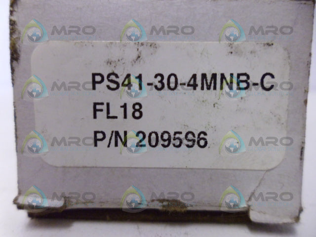 GEMS PS41-30-4MNB-CFL18 PRESSURE SWITCH *NEW IN BOX*