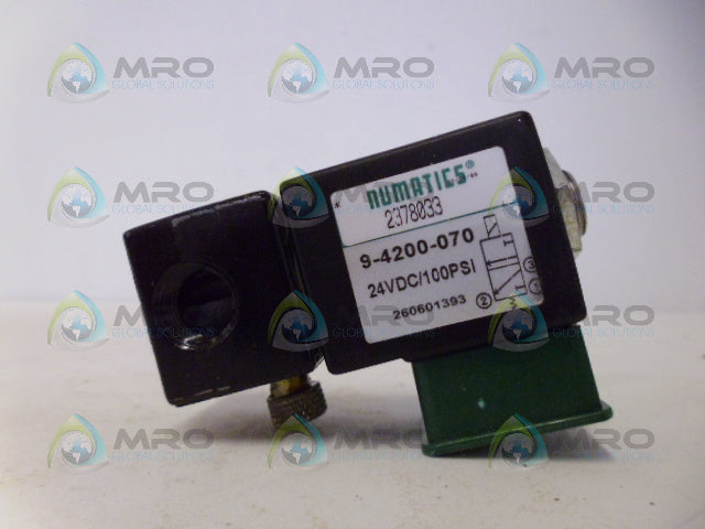 NUMATICS 9-4200-070 SOLENOID VALVE *NEW IN BOX*