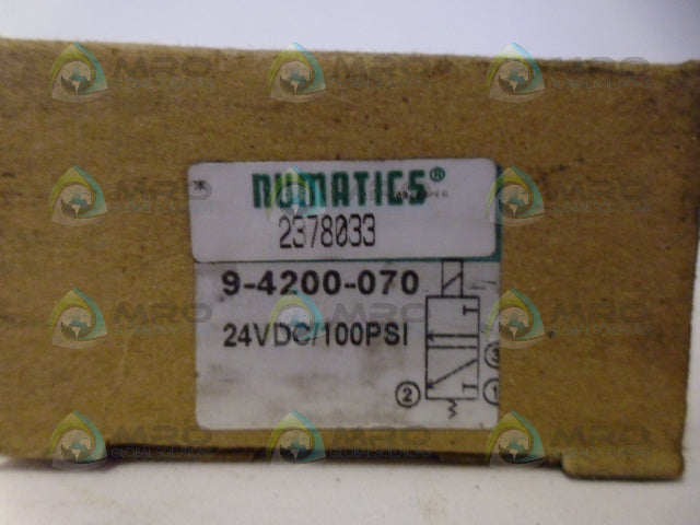NUMATICS 9-4200-070 SOLENOID VALVE *NEW IN BOX*