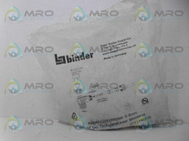 BINDER 423-99-5622-75-06 SHIELDED CABLE OUTLET *NEW IN FACTORY BAG*